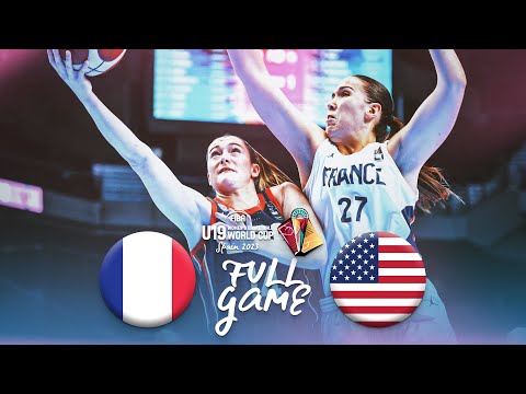 SEMI-FINALS: France v USA | Full Basketball Game | FIBA U19 Women's Basketball World Cup 2023