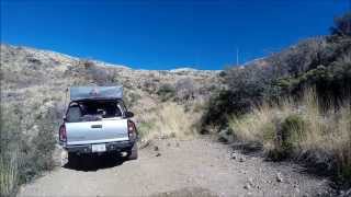 preview picture of video 'Tire Chute - Rug Road trail - Mammoth, AZ 3-7-14'