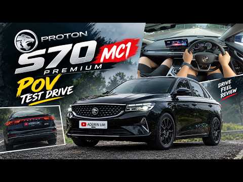 不买高配的朋友 Part 1/2 | 2026 Proton S70 MC1 Premium | Malaysia #POV [Test Drive] [CC Subtitle]