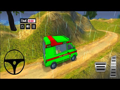 Forest Ambulance Rescue Animal Simulator - Emergency Ambulance Driver - Android Gameplay