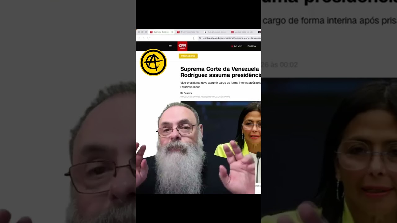 TRUMP joga MARIA CORINA MACHADO debaixo do TREM igual fez com BOLSONARO: DELCY RODRIGUEZ toma POSSE