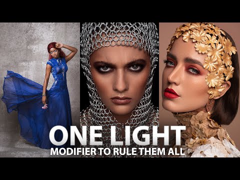 All You NEED Is ONE LIGHT Modifier!