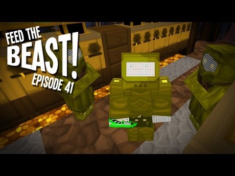 Feed The B-Team! Ep41 - "Bee Buddies!!!" Feed The Beast Modpack