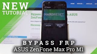 How to Bypass Google Verification in ASUS ZenFone Max Pro M1 - Unlock FRP