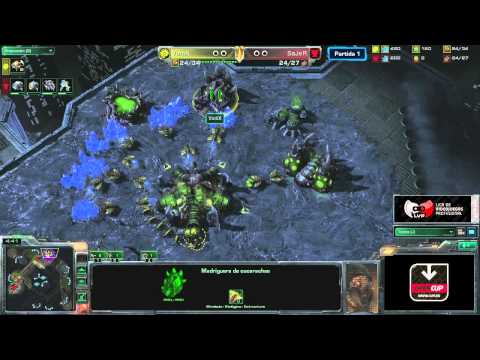 VortiX v SaJeR (Partida 1/3) - LVP Open Cup #1 SC2 Semifinales