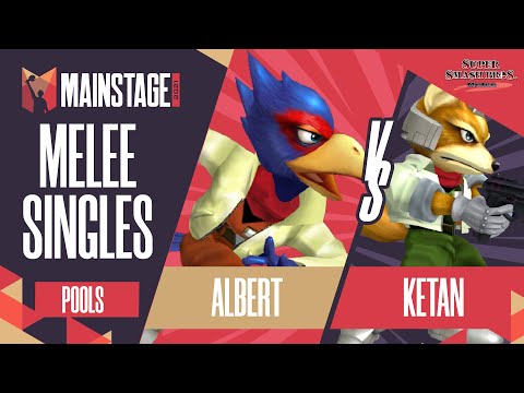 Albert vs Ketan - Melee Singles: Pools - Mainstage 2021 | Fox vs Falco