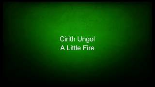 Cirith Ungol - A Little Fire (lyrics)