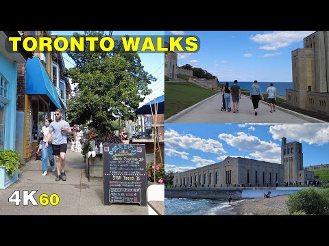 The Beaches on Queen Street - Toronto Long Weekend Walk (Aug 2021)