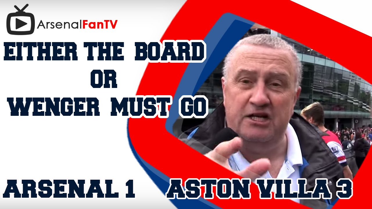 Most Famous Ever Football Fan Rant | Either the Board or Wenger Must Go!! - YouTube