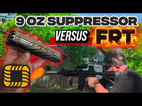 SUPER QUIET Titanium Flow Through Suppressor | Anechoic Suppressors FULL REVIEW