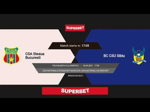 LNBM 2020-2021: Steaua București - BC CSU Sibiu