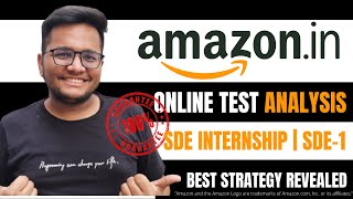 Amazon Online Test for SDE Internship and SDE 1 | How to prepare | Apply Now 🔥