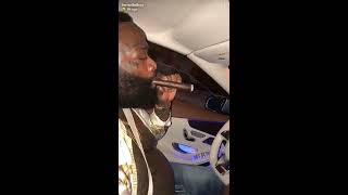 Rick Ross Rides In Maybach Listening To Eightball &amp; MJG