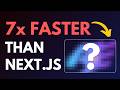 This Framework DESTROYS Next Js With 7x Faster Performance