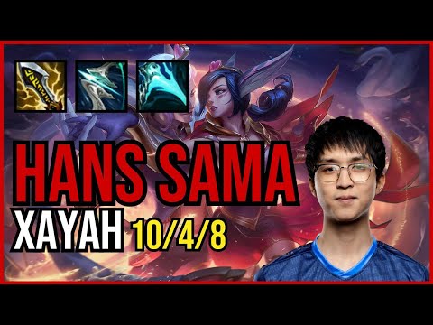 HANS SAMA - XAYAH vs SIVIR ADC - EUW Challenger - Patch 11.5 PENTAKILL