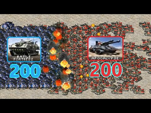 Battle Fortress vs Apocalypse - Red Alert 2