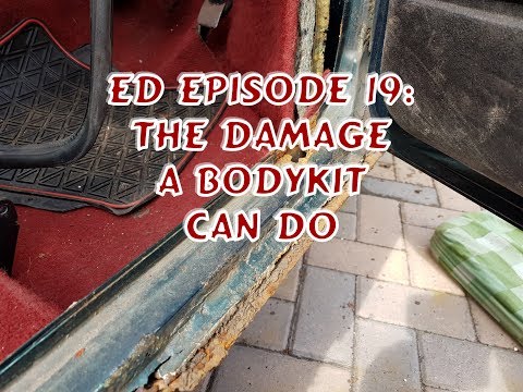 Classic Mini Restoration: Ed Episode 19, The Damage A Bodykit Can Do!