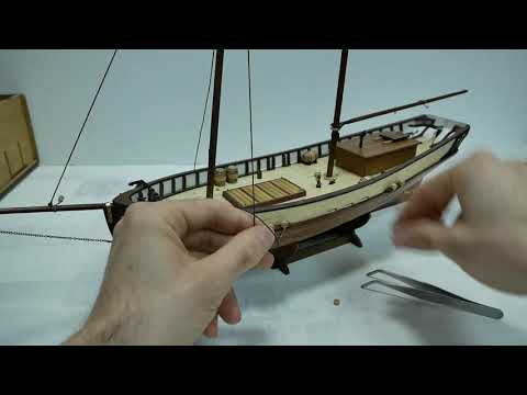 PALOS 75- Como hacer los obenques 1. POLARIS - Modelismo Naval