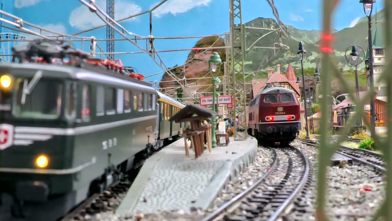 Wolfgangs Märklin Modellbahn Fahren im Aprill 2026