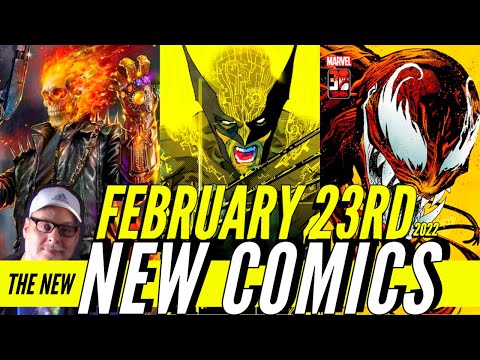 NEW COMIC BOOKS RELEASING FEBRUARY 23RD 2022 MARVEL COMICS & DC COMICS PREVIEWS COMING OUT THIS WEEK