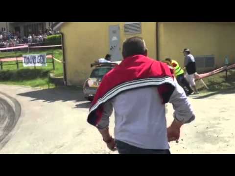 Incidente al 22esimo rally del taro 2015