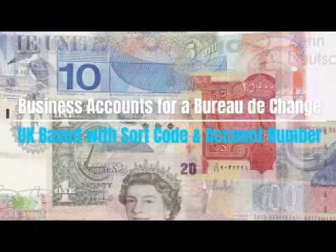 Business accounts for a bureau de change