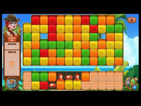 Lost Island Blast Adventure Level 31