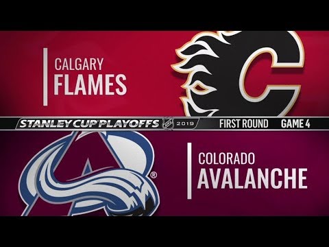 Recap: CGY vs COL   First Round  Game 4   Apr 17,  2019