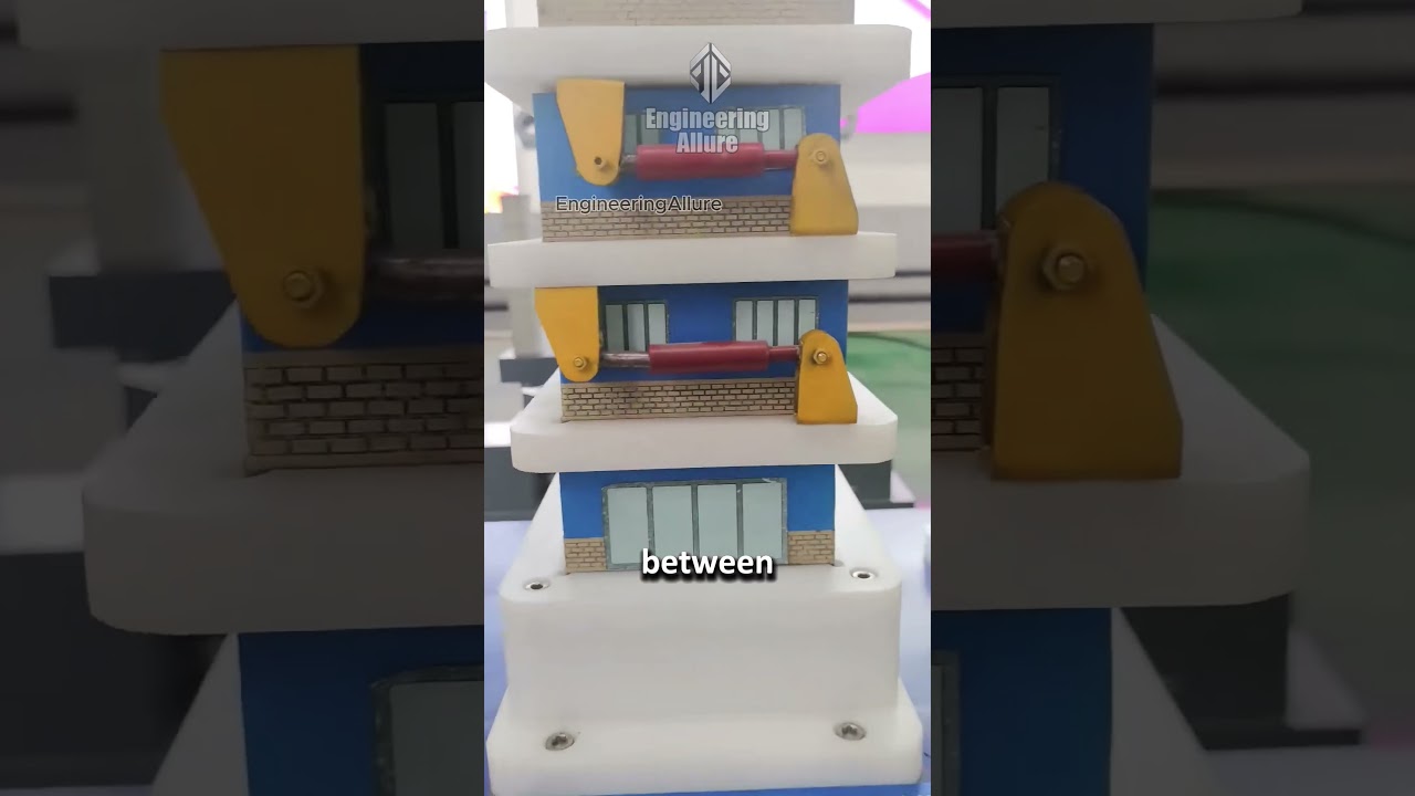 3 Earthquake-Resistant Buildings explained 😮 #shorts