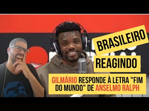 Brasileiro Reage ║ Gilmário Vemba, Reação à Música "Fim do Mundo" de Anselmo Ralph ║ @Radiocomercial