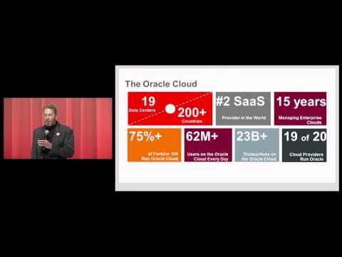 【CloudWorld Tokyo 2015】 Keynote Highlight  ラリー・エリソン