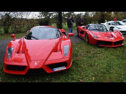 Finali Mondiali Ferrari 2018: Over 100 Ferrari parade!! LaFerrari, Enzo, 3x F12TDF... Hd