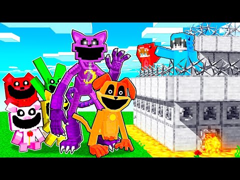 Smiling Critters VS La Base Más Segura de Minecraft