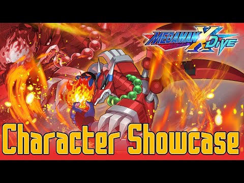 Magma Dragoon 5* Character Showcase - Mega Man X DiVE