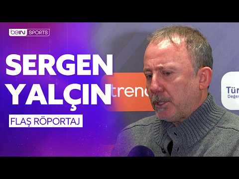 Beşiktaş - Göztepe Maç Sonu Teknik Direktör Sergen Yalçın'ın Açıklamaları