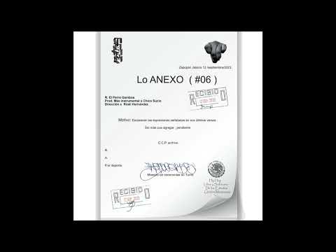 El Perro Gamboa // Lo ANEXO //