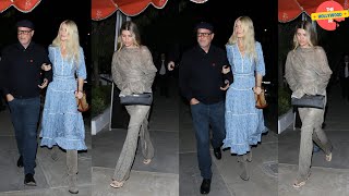 CLAUDIA SCHIFFER & MATTHEW VAUGHN & SOFIA RICHIE & HER HUSBAND CELEBRATE ELLIOTS31ST BIRTHDAY DINNER