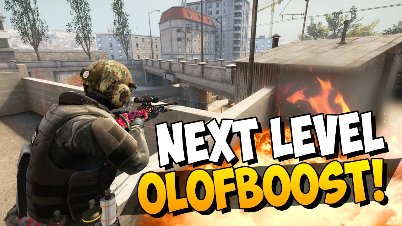 CS:GO - Next Level Olofboost on Overpass - 4-Man-Tower Boost - YouTube