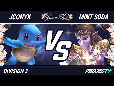 You're So Mad - Division 3 - JCOnyx (Squirtle) VS mint soda (Zelda)