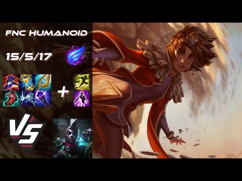 Fnatic Humanoid MID Taliyah vs Ekko - EU Grandmaster Patch 25.S2.3