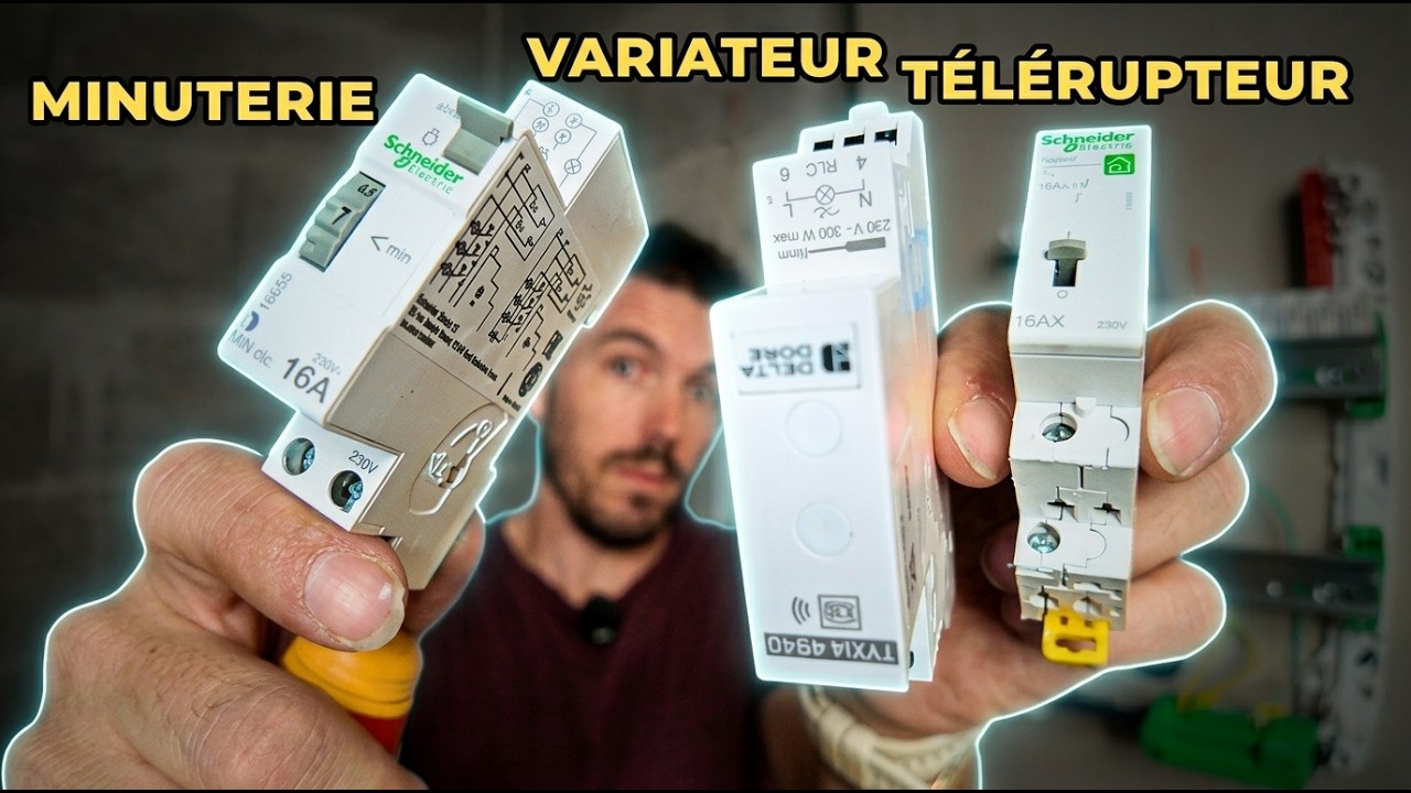 TUTO 3 en 1 : Télérupteur, Minuterie, Variateur
