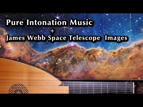 Pure Intonation Meditation Music + Real Images by James Webb Space Telescope
