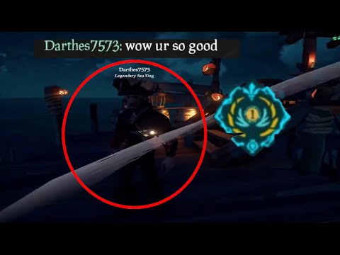 when you kill a legendary sea dog in sea of thieves