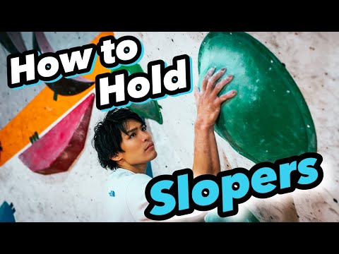 [Lesson] Tomoa Narasaki How To Hold Slopers !