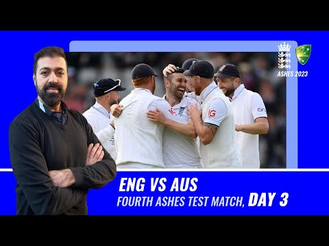 Bairstow & Wood on Fire |  Day 3 | ENG v AUS 4th Test | Ashes 2023