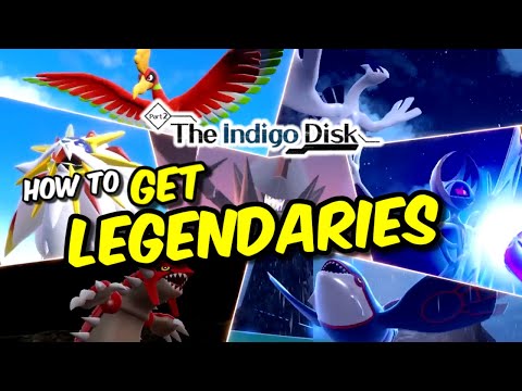 How to Get LEGENDARY POKEMON in the Indigo Disk DLC for Pokemon Scarlet & Violet - FULL GUIDE