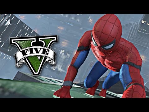 GTA V MODS: SPIDERMAN EN GTA 5 !! - RobleisIUTU