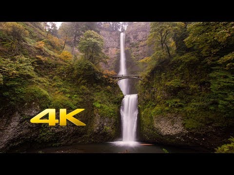 Multnomah Falls in 4K (UHD)