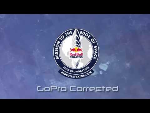 Felix Baumgartner Red Bull Stratos - GoPro Corrected