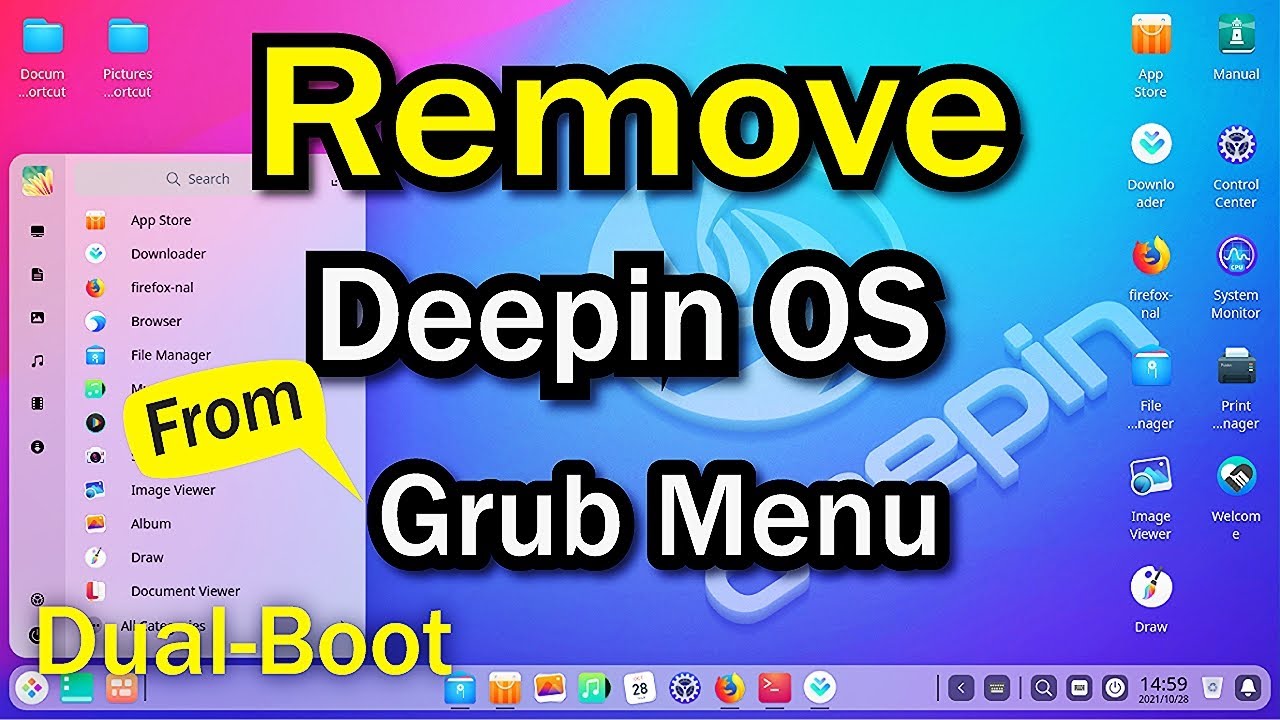 How to remove Deepin OS from Windows 11 dual boot